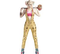 Funidelia | Harley Quinn Costume - Birds of Prey for woman Superheroes, DC Comics - Costume for adults, accessory fancy dress & props for Halloween, carnival & parties - Size S - Golden
