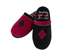 Funidelia | Harley Quinn Slippers for woman Superheroes, DC Comics, Suicide Squad & Villains Merchandise - Comfortable lounge wear and accessories r adults - Size 8-11 - Pink