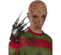 Funidelia Killer Claw Glove for Men, Costume Accessories for Adults for Parties, Carnival and Halloween Brown