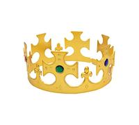 Funidelia | Kings Crown for man Knight - Accessories for adults, costume accessories - Golden