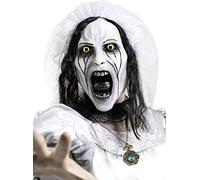 Funidelia | La Llorona Mask for men and women, The Warren Files, Halloween, Horror - Accessories for adults, fancy dress costumes & props for Halloween, carnival & parties - White