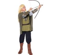Funidelia | Legolas Costumes - The Lord of the Rings for boy Hobbit - Costume for kids, accessory fancy dress & props for Halloween, carnival & parties - Size 3-4 years - Grey/Silver