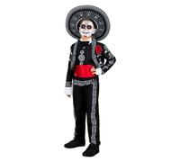 Funidelia Mariachi Costume for Boy with Hat, Day of the Dead Fancy dress for Kids, Carnival, Halloween and Party Costumes - Size 5-6 years