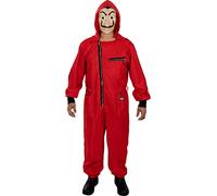 Funidelia | Money Heist Costu for men and women Films & Series, Thief, Robber, Dalí - Costume for adults accessory fancy dress & props for Halloween, carnival & parties - Size M - L - Red