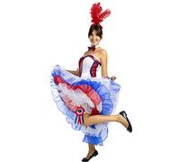 Funidelia | Moulin Rouge Costume for woman 20s, Cabaret, Charleston, Decades - Costumes for adults, accessory fancy dress & props for Halloween, carnival & parties - Size M - White