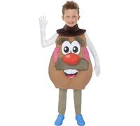 Funidelia | Mr or Mrs Potato Head Costume for boys and girls Mr. Potato, Funny, Hasbro - Costume for kids accessory fancy dress & props for Halloween, carnival & parties - Size 3-6 years - Brown