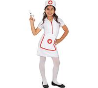 Funidelia | Nurse Costume s for girl Doctors, Professions - Costume for kids accessory fancy dress & props for Halloween, carnival & parties - Size 5-6 years - Blue
