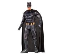 Funidelia Official Batman Costume for Men - Justice League, Dark Knight Fancy dress for Adults, Carnival, Halloween and Party Costumes - Size S