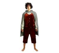 Funidelia Official Frodo Costume - The Lord of The Rings for Men, Includes Shirt with Vest, Pants, Cape and Ring, The Hobbit - Outfit for Adults for Carnival and Halloween - Size XL