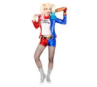 Funidelia Official Harley Quinn Costume - Suicide Squad for Women, Size XXL, Superheroes, DC Comics - Costume for adults for parties, Carnival and Halloween