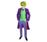 Funidelia Official Joker Costume The Dark Knight - Diamond Edition for Men, Includes trousers, shirt, tie, Superheroes, DC Comics, Costume for adults for parties, Carnival and Halloween - Size L