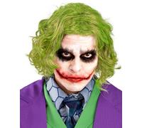 Funidelia Official Joker Wig - The Dark Knight for Men, Costume accessories for adults for parties, Carnival and Halloween