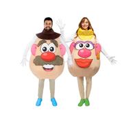 Funidelia Official Mr Mrs Potato Costume for Men and Women with Accessories, Original and Funny Tunic for Adults, Carnival, Halloween and Party Costumes - Size One size