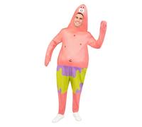 Funidelia Official Patrick Costume - SpongeBob SquarePants for Men and Women, Children's Cartoon Jumpsuit, Carnival, Halloween and Party Costumes - Size L-XL