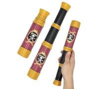 Funidelia | Pirate Telescope for men and women Corsair, Buccaneer - Accessories for adults, costume accessories - Black