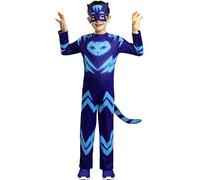 Funidelia PJ Masks Catboy Costumes for boy, Official License, Size 3-4 years Cartoons, Catboy - Fancy dress for kids for parties, Carnival and Halloween