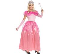 Funidelia | Princess Costume for woman Princesses, Queen - Costume for adults accessory fancy dress & props for Halloween, carnival & parties - Size XL - Pink