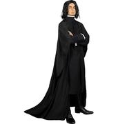 Funidelia | Severus Snape Costume - Harry Potter for man Wizards, Gryffindor - Costumes for adults, accessory fancy dress & props for Halloween, carnival & parties - Size L-XL - Black