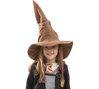 Funidelia | Sorting Hat - Harry Potter for boys and girls Wizards, Gryffindor, Harry Potter - Accessories for kids, fancy dress costumes & props for Halloween, carnival & parties - Brown