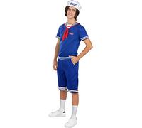 Funidelia | Steve Ahoy Stranger Things Costume for man Costume for adults accessory fancy dress & props for Halloween, carnival & parties - Size L - XL - Blue
