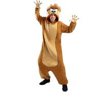 Funidelia | Taz Costume Looney Tunes for men and women Tasmanian Devil - Costume for adults accessory fancy dress & props for Halloween, carnival & parties - Size M - L - Brown