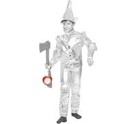 Funidelia | Tin Man Costume - The Wizard of Oz for boy Costumes for kids, accessory fancy dress & props for Halloween, carnival & parties - Size 10-12 years - Grey/Silver