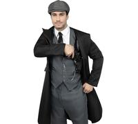 Funidelia | Tommy Shelby Costume with Weapon - Peaky Blinders for man 20s, Films & Series, Gangster - Costume for adults accessory fancy dress & props for Halloween, carnival & parties - Size L