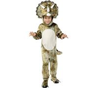 Funidelia | Triceratops dinosaur costume for boy Animals, T-Rex, Jurassic Park, Films & Series - Costume for kids accessory fancy dress & props for Halloween, carnival & parties - Size 7-9 years