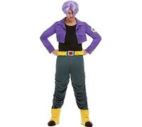 Funidelia | Trunks Costume Dragon Ball for man Manga, Saiyan, Cartoons - Costume for adults accessory fancy dress & props for Halloween, carnival & parties - Size L - Purple