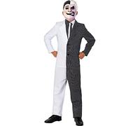 Funidelia | TwoFace DC Comics Costume for boy Superheroes, Villains - Costume for kids accessory fancy dress & props for Halloween, carnival & parties - Size 10-12 years - White