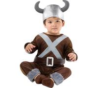 Funidelia Viking costume for baby, Size 6-12 months Nordic, Valkyrie - Fancy dress for baby for parties, Carnival and Halloween