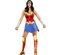 Funidelia | Wonder Woman costume 100% OFFICIAL for woman Superheroes, DC Comics, Justice League, costume accessory - Fun costumes for your parties