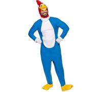 Funidelia | Woody Woodpecker Costume - Woody Woodpecker for men and women Woody Woodpecker - Costume for adults accessory fancy dress & props for Halloween, carnival & parties - Size L - XL - Blue