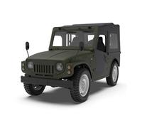 Funien 1:10 Scale RC Crawler All Terrain Off Road Remote Control Car with Magnetic Removable Doors and Roof for Outdoor Adventure and Rock Durable Plastic Construction (Green)