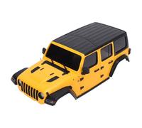 Funien 1/24 RC Car Hard Cover Body Cover for Axial SCX24, Premium Plastic Construction, Enhances Appearance, Direct Installation, for DIY Enthusiasts (Yellow)