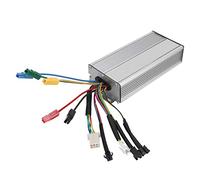 Funien 1000W 1500W Brushless Motor Controller for Electric Bicycle, Scooter, Steady Speed and Sensitive Brake Control with Sturdy Wires and Colorful Cables, Aluminium Alloy Shell for