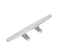 Funien 10in Dock Tie Cleat Stainless Steel Polished, Heavy Duty Deck Rope, for Boat Yacht with Marine