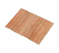 Funien 10pcs Neck Cork Sheet for Saxophone, Clarinet Repair Kit, Sturdy and Practical, Made of Cork, Suitable for Most Bb Clarinets