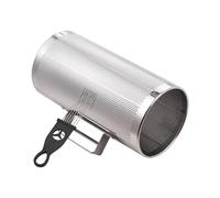 Funien 12 Inch Stainless Steel Guiro Instrument with Scraper Guiro Shaker Latin Percussion Instrument Guiro Training Tool for Jazz Bands Concerts Stage Performances Live (12 inch)