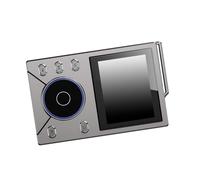 Funien 2.4" HiFi Music Player High Resolution Player Lossless Portable MP3 with 3000mAh Battery ALPS Wheel Control 16GB Storage for HiFi Sound On The Go (Metallic Gray)