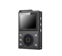 Funien 2.4" HiFi Music Player High Resolution Player Lossless Portable MP3 with 3000mAh Battery ALPS Wheel Control 16GB Storage for HiFi Sound On The Go (Black)