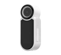 Funien 2.7K Magnetic Thumb Camera 1.47in Screen 500mAh Battery 120min Recording with 12MP Photos for Cycling Skiing Hiking Running Horseback Riding (White)