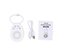 Funien 20 Calming Sound Portable Sleep Sound Machine with Memory Function, 5 Lullabies, 5 White Noise Settings, 9 Natural Sounds, 1 Fetal, 3 Timers, Small Lightweight Desig