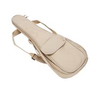 Funien 21 Inch Ukulele Bag, 600D Oxford Cloth, 13mm Sponge Padding, Double Shoulder Straps, Side Handle, External Pocket, for Sheet Music and More, with Comfortable Two Way Zipper,