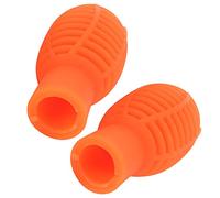 Funien 2Pcs Drumsticks Cover Drum Silent Tips Silencers Mufflers Soft Silicone Protective Sleeve for Quiet Practice Noise Reduction Percussion Accessories