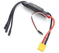 Funien 40A Brushless Mini Electronic Speed Controller for RC Drone High-Speed Response Support 2-4S Battery for Remote Control Drone Foam Airplane
