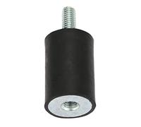 Funien 4pcs M3 M5 M6 Rubber Mounts, for Air Compressors, Engines, Gasoline Engines, Water Pumps, with Vibration Damping and Noise Control, Bobbins for Anti Vibration (VD20*30 M6*18)