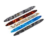 Funien 5pcs Celluloid Picks Plectrum Oud Risha Pick for Yueqin Moon Lute Liu-chin Oud String Musical Instrument