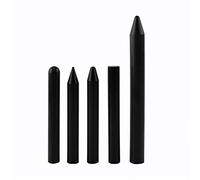Funien 5pcs Professional Nylon Tap Down Pen Paintless Dent Repair Tools, Does Not Damage Original Paint, Repair Dent Quickly, Different Shape Head for Various Size, Easy Control, Better (Black)