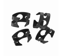 Funien Brake Hose Clips, 100% Brake Hose Clips, to Replace the Old or Broken One, Made of Best Plastic Material, Easy Installation and Accurate Fit For in, Comes As 4pcs, Economical